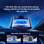 Máy Khuếch Tán Tinh Dầu Ô Tô Cao Cấp CICDO – Treo Gương / Cài Khe Gió / Không Dây / Dạng Tròn – Phun Sương Tự Động — ảnh 5
