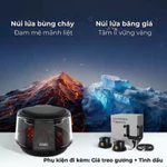 Máy Khuếch Tán Tinh Dầu Ô Tô Cao Cấp CICDO – Treo Gương / Cài Khe Gió / Không Dây / Dạng Tròn – Phun Sương Tự Động — ảnh 2