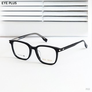 [RM] Kính Cận Dáng Vuông Nam Nữ Reeman 3122 Eye Plus Gọng Nhựa Acetate Cao Cấp Kiểu Dáng Thời Trang