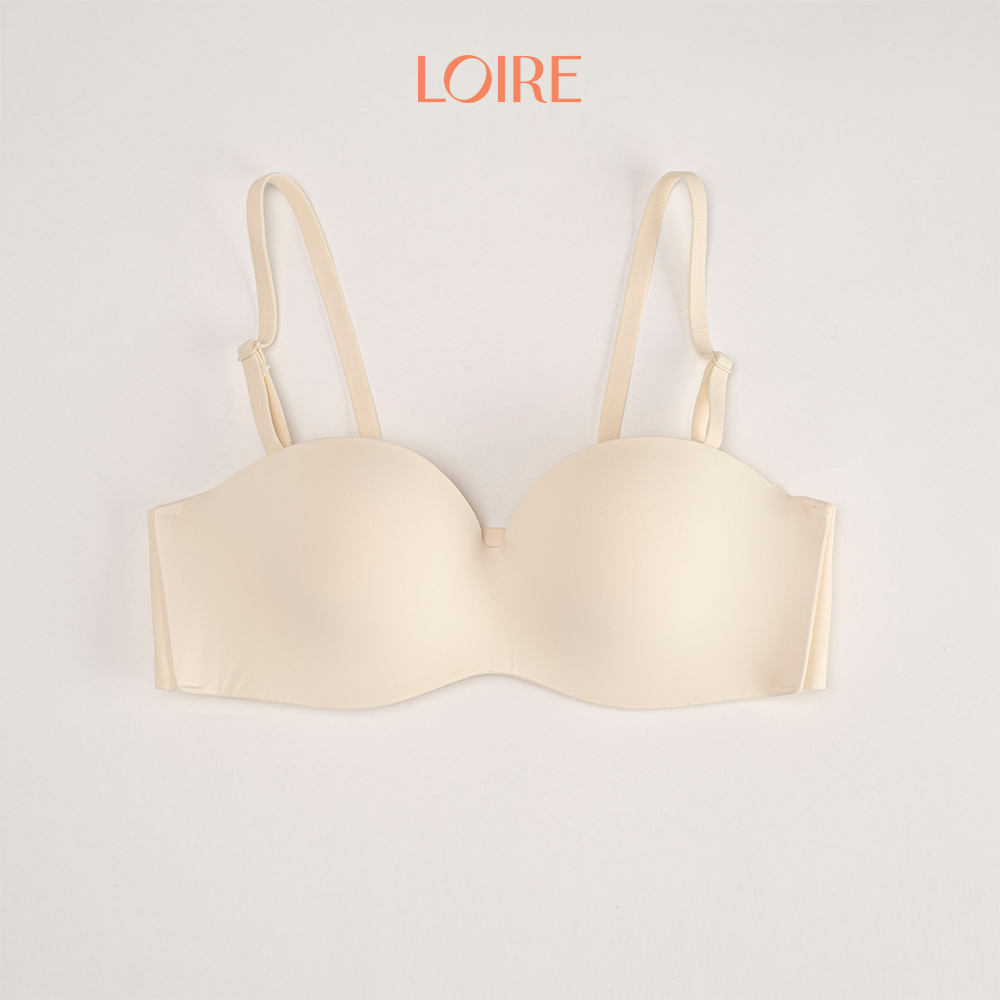 Áo Lót Nâng Ngực Không Gọng Đệm 2.5cm Chất Su Đúc Mềm Mịn Loirechic BRNC148