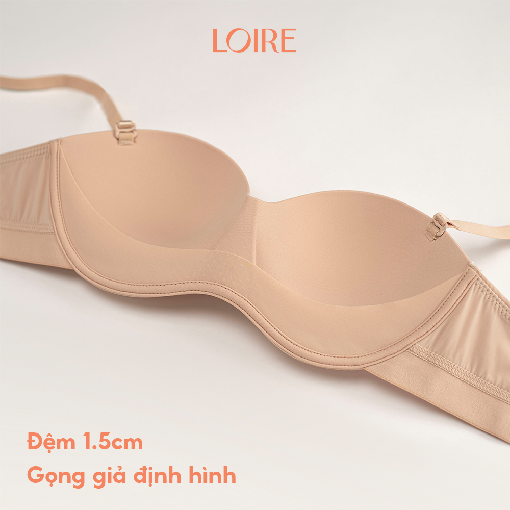 [SIÊU NÂNG ĐẨY]Áo Lót Không Gọng BRNC184 Lưới Định Hình Gom V1 Đệm 1.5cm Mặc Áo Dài/Đi Tiêc Loire