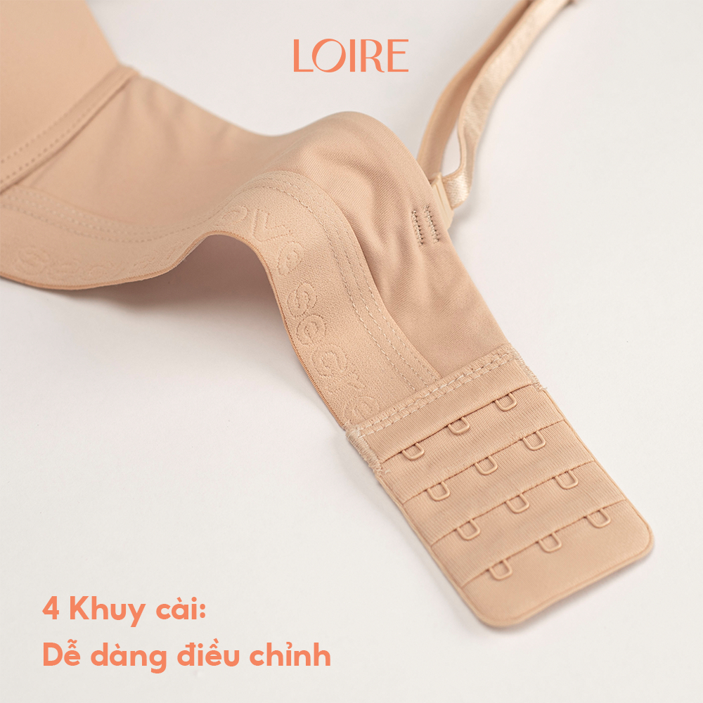 [SIÊU NÂNG ĐẨY]Áo Lót Không Gọng BRNC184 Lưới Định Hình Gom V1 Đệm 1.5cm Mặc Áo Dài/Đi Tiêc Loire