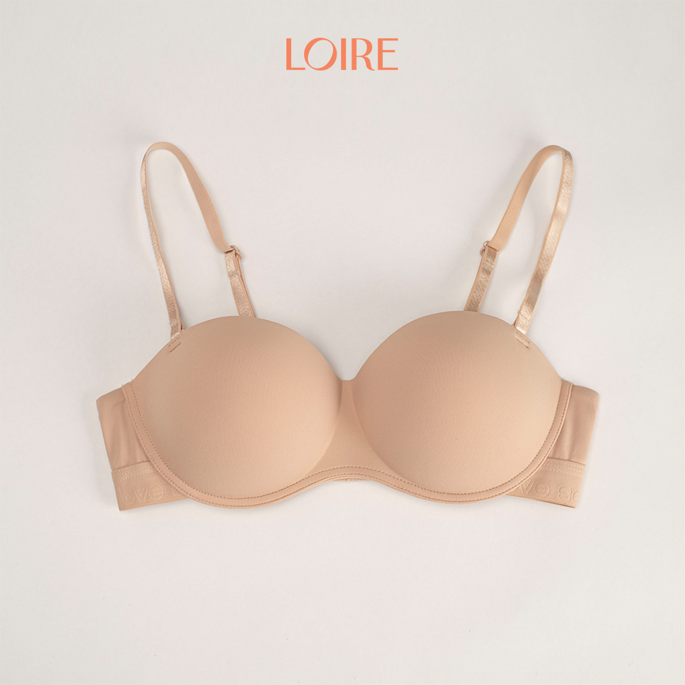 [SIÊU NÂNG ĐẨY]Áo Lót Không Gọng BRNC184 Lưới Định Hình Gom V1 Đệm 1.5cm Mặc Áo Dài/Đi Tiêc Loire