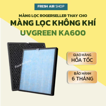 Màng Lọc Rogerseller® Tương Thích Màng Lọc Không Khí UVGREEN KA600 FT, bộ lọc UVGREEN, Lõi Lọc Không Khí UVGREEN KA600
