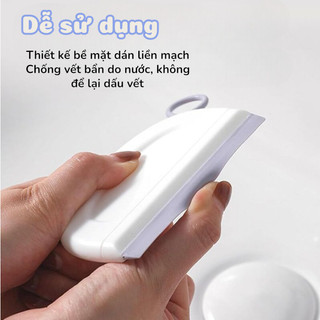 Dụng Cụ Gạt Nước Mini Cao Cấp | Cây Gạt Kính Nhà Tắm Lavabo Bồn Rửa | Gạt Nước TPR Mềm Đa Năng