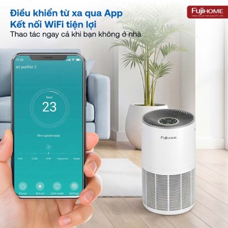 Máy Lọc Không Khí Nhập Khẩu Fujihome AP5GRAND Có Màng Lọc HEPA, Kết Nối WiFi Thông Minh