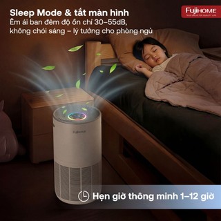 Máy Lọc Không Khí Nhập Khẩu Fujihome AP5GRAND Có Màng Lọc HEPA, Kết Nối WiFi Thông Minh