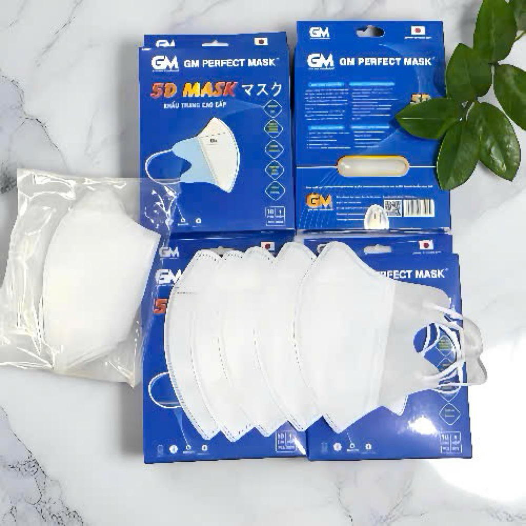 Khẩu Trang Y Tế 5D Người Lớn Gia Mỹ – Khẩu Trang 5D Mask Nhiều Màu Cao Cấp, Nâng Niu Từng Hơi Thở