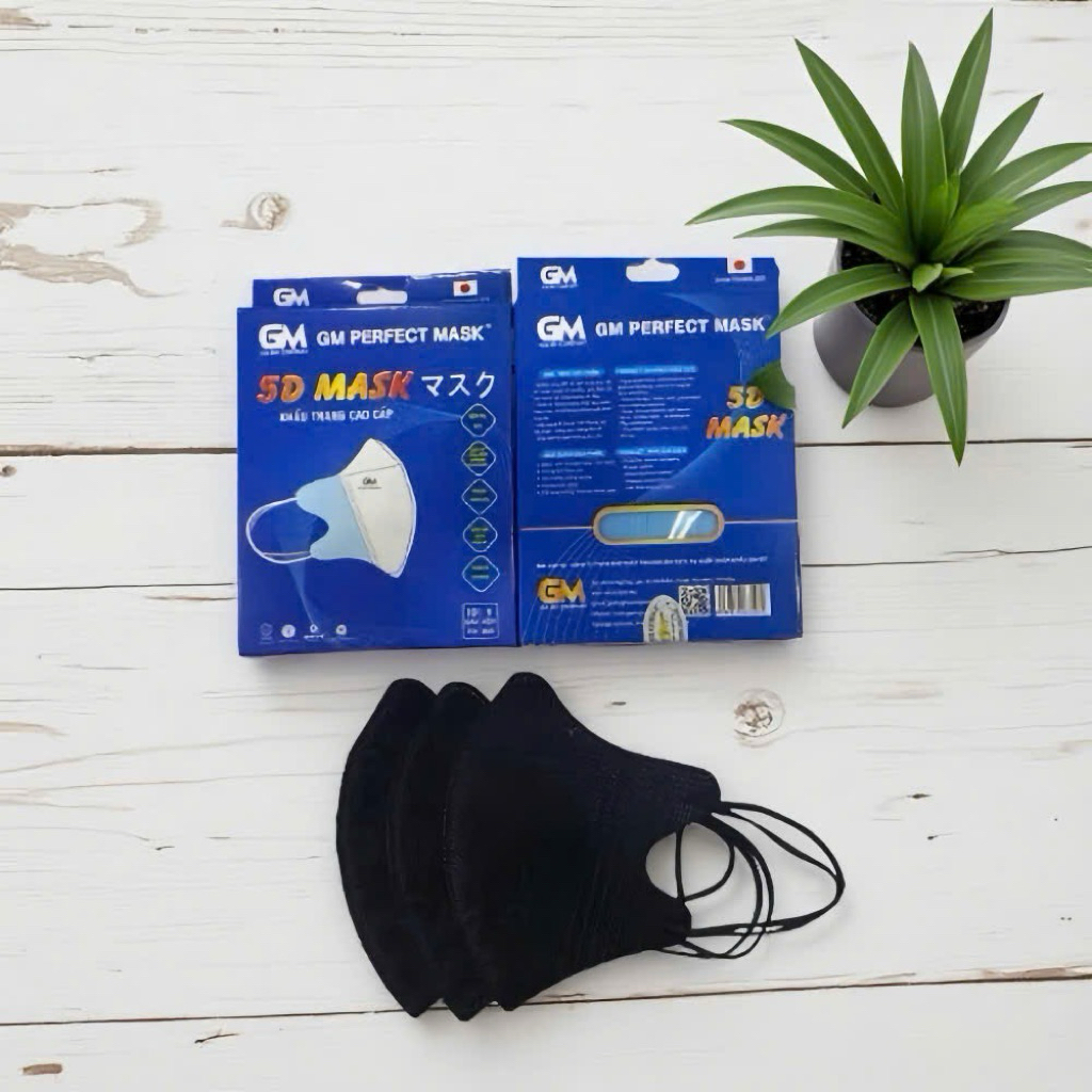 Khẩu Trang Y Tế 5D Người Lớn Gia Mỹ – Khẩu Trang 5D Mask Nhiều Màu Cao Cấp, Nâng Niu Từng Hơi Thở