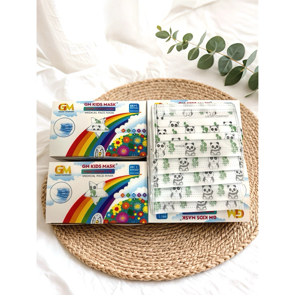 Khẩu Trang Y Tế Trẻ Em Gia Mỹ – Hoạ Tiết Dễ Thương Nâng Niu Từng Hơi Thở, Mềm Mại, An Toàn Cho Bé