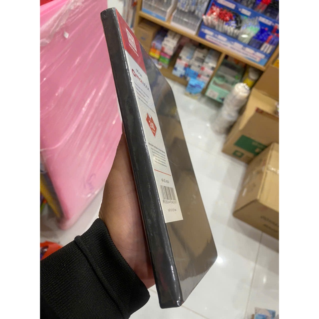 Sổ Da Hồng Hà Mã Số 4624 240tr Kích Thước 157x223 Định Lượng 70g/m2
