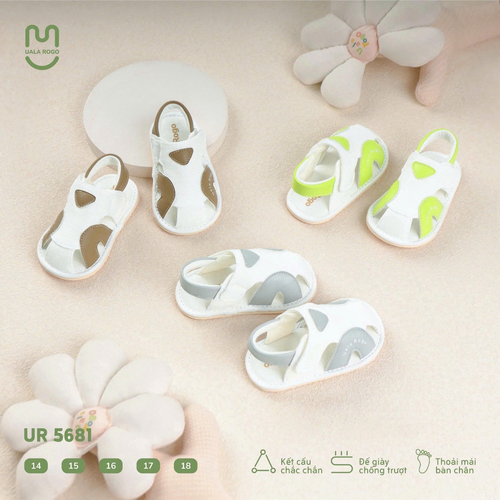 Dép Tập Đi Uala Đế Chống Trượt Cho Bé UR5681 UR5689 UR5662 UR5697 UR822 UR827 UR826 UR828 UR5670 UR836 UR842