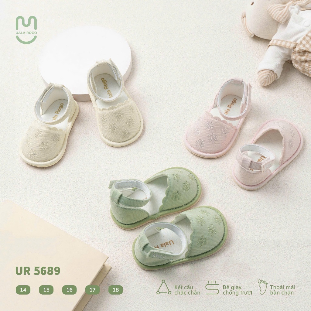 Dép Tập Đi Uala Đế Chống Trượt Cho Bé UR5681 UR5689 UR5662 UR5697 UR822 UR827 UR826 UR828 UR5670 UR836 UR842