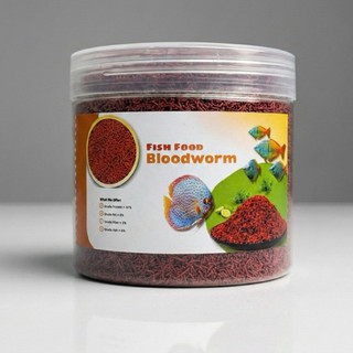 Thức Ăn Cám Trùng Huyết Cá Cảnh Blood Worm Bites - Tăng Màu Nhanh, Giàu Dinh Dưỡng