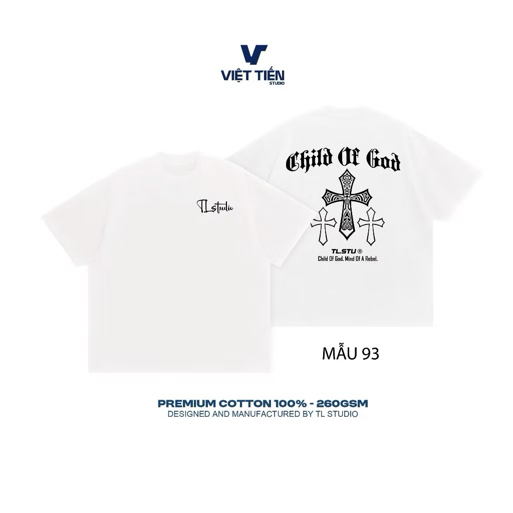 Áo thun Oversize - 100% Cotton - 260gsm(M3)