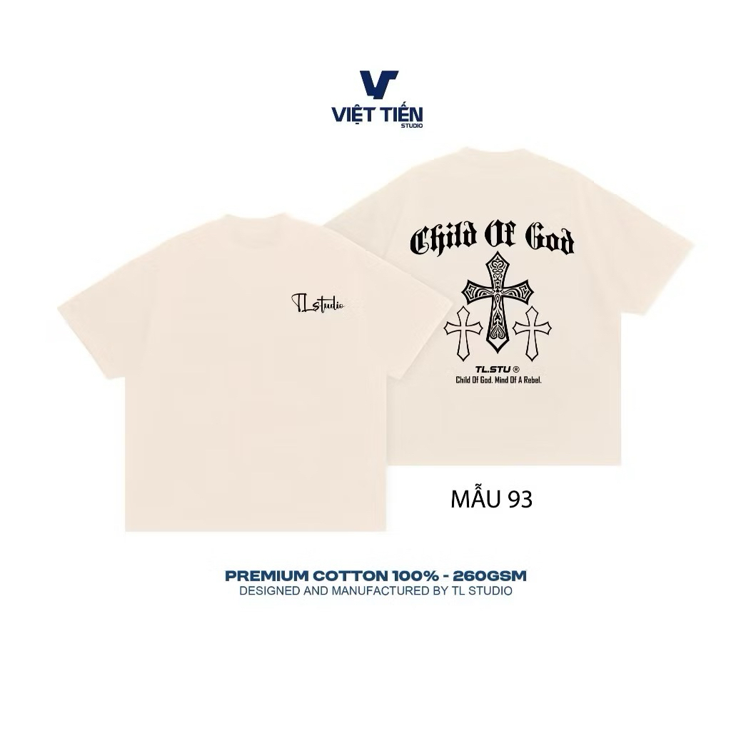 Áo thun Oversize - 100% Cotton - 260gsm(M3)