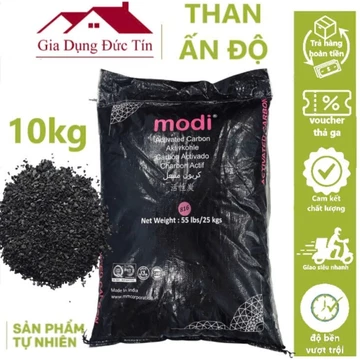 Lẻ 10kg than hoạt tính Ấn Độ lọc nướ, lọc khí lọc nước giếng khoan lọc các kim loại nặng như sắt, asen, mangan