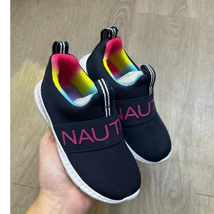 Giày Thể Thao Trẻ Em Dư Xịn Nhẹ Êm Thoáng Cầu Vồng Navy