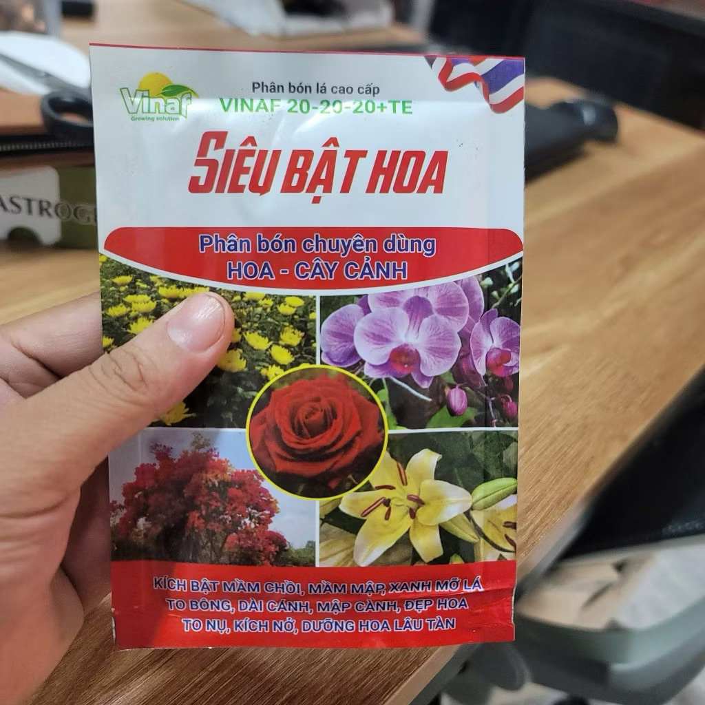 Siêu Bật Hoa- kích thích ra hoa nhanh mạnh cho cây ăn quả, hoa màu, rau củ