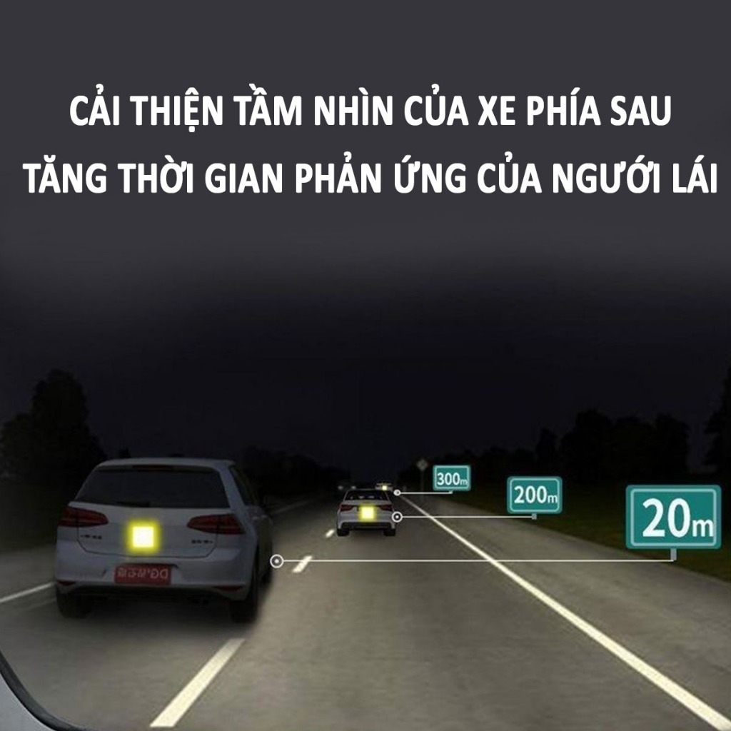 Combo 10 Miếng Dán Phản Quang Đa Năng Cho Ô Tô, Xe Máy, Xe Đạp Điện – Miếng Dán Cảnh Báo Ban Đêm