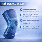 Đai Bảo Vệ Khớp Gối LP Support 1601 Chính Hãng Mỹ Cao Cấp – Ổn Định Khớp Gối – Hỗ Trợ Vận Động Mạnh — ảnh 2