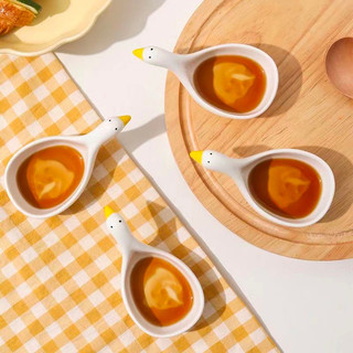 Bát Nước Chấm THIÊN NGA Trắng Bằng Sứ Đựng Gia Vị, Nước Chấm TRang Trí Bàn Ăn - Chén Sứ Cao Cấp Decor Bàn Tiệc
