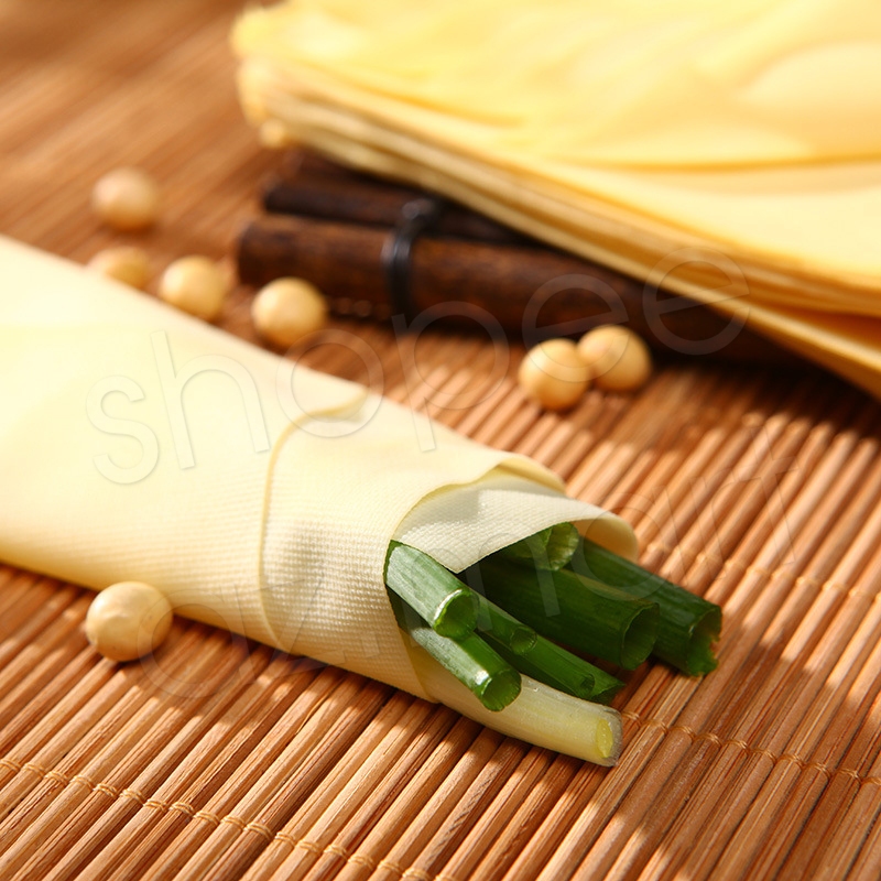 Đậu Hũ Ky Tươi Nguyên Miếng Nguyên Liệu Lẩu Gói 500g