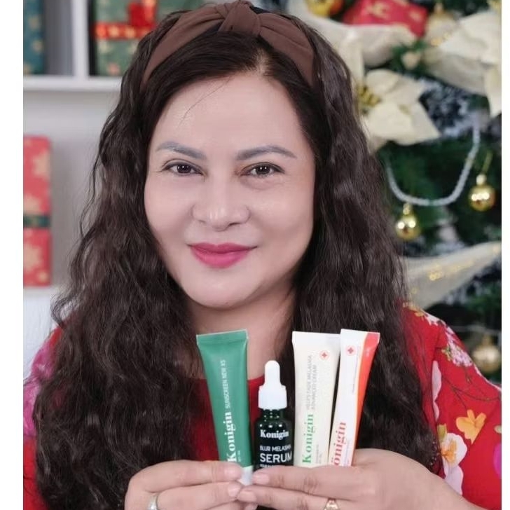 Kem Nám Mờ Thâm Konigin Hỗ Trợ Mờ Thâm Nám, Dưỡng Trắng, Cấp Ẩm Phục Hồi Da Bộ 2 Món