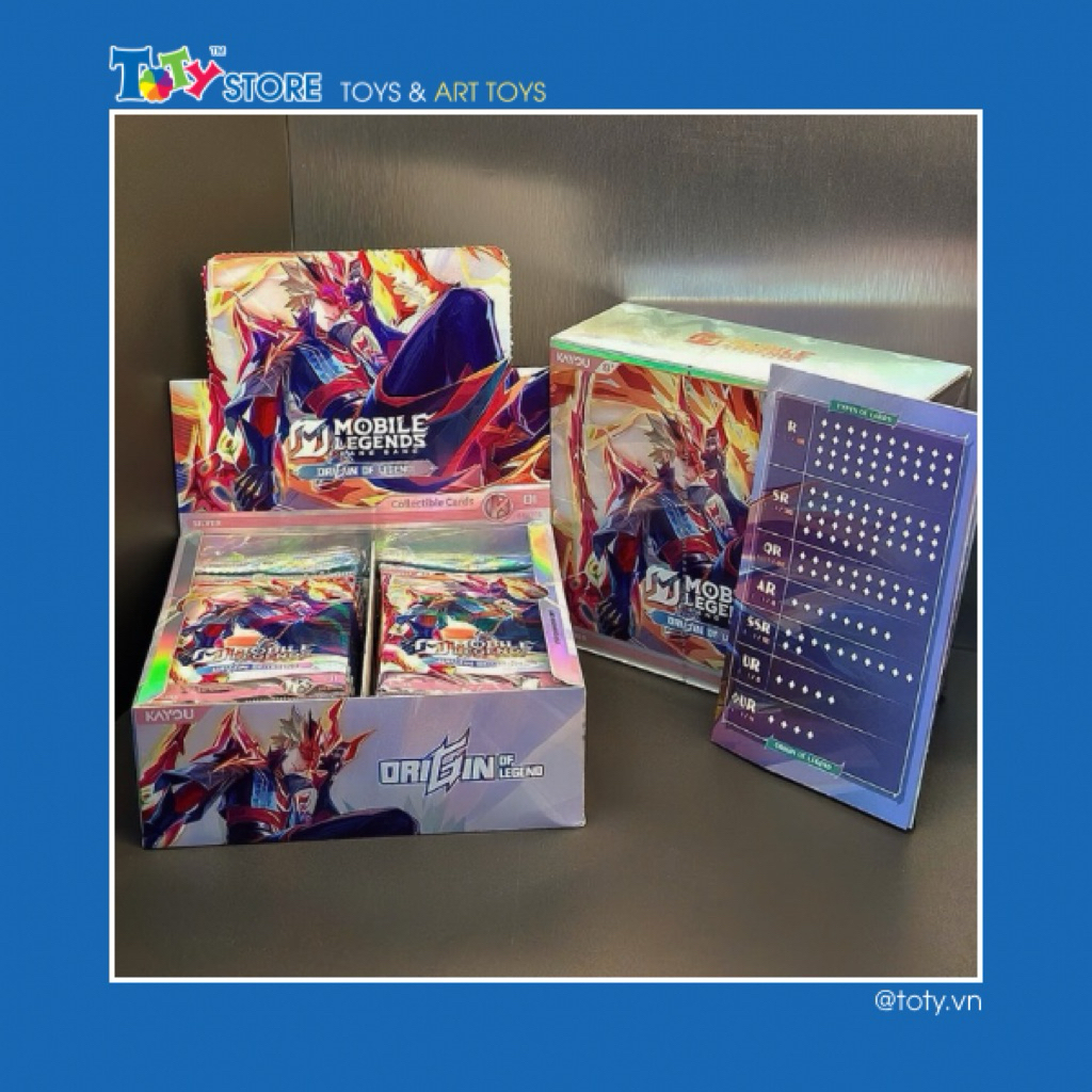 [CHÍNH HÃNG] [full box] 120 Card bo góc MLBB Mobile Legends: Bang Bang ...