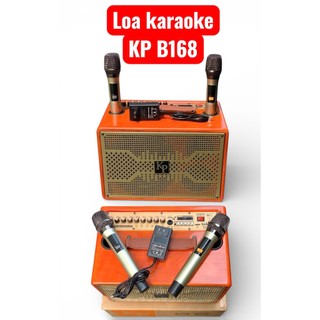 Loa Karaoke Xách Tay KP P168, Bass Treble Rõ Ràng, Reverb Mượt Mà, Thiết Kế Nhỏ Gọn, Phù Hợp Hát Karaoke Gia Đình