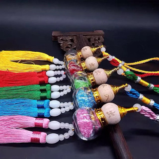 Dây Treo Xe Hồ Lô Nước Vàng Siêu Đẹp , Khánh Treo Ô Tô - Cầu Bình An , May Mắn