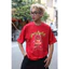 Áo Thun BOO Unisex Cotton Cổ Tim In Hình Mèo Garfield Chất Liệu Cotton Cao Cấp, Họa Tiết Dễ Thương
