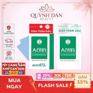 Giấy thấm dầu Acnes Oil Remover Paper (100 tờ)