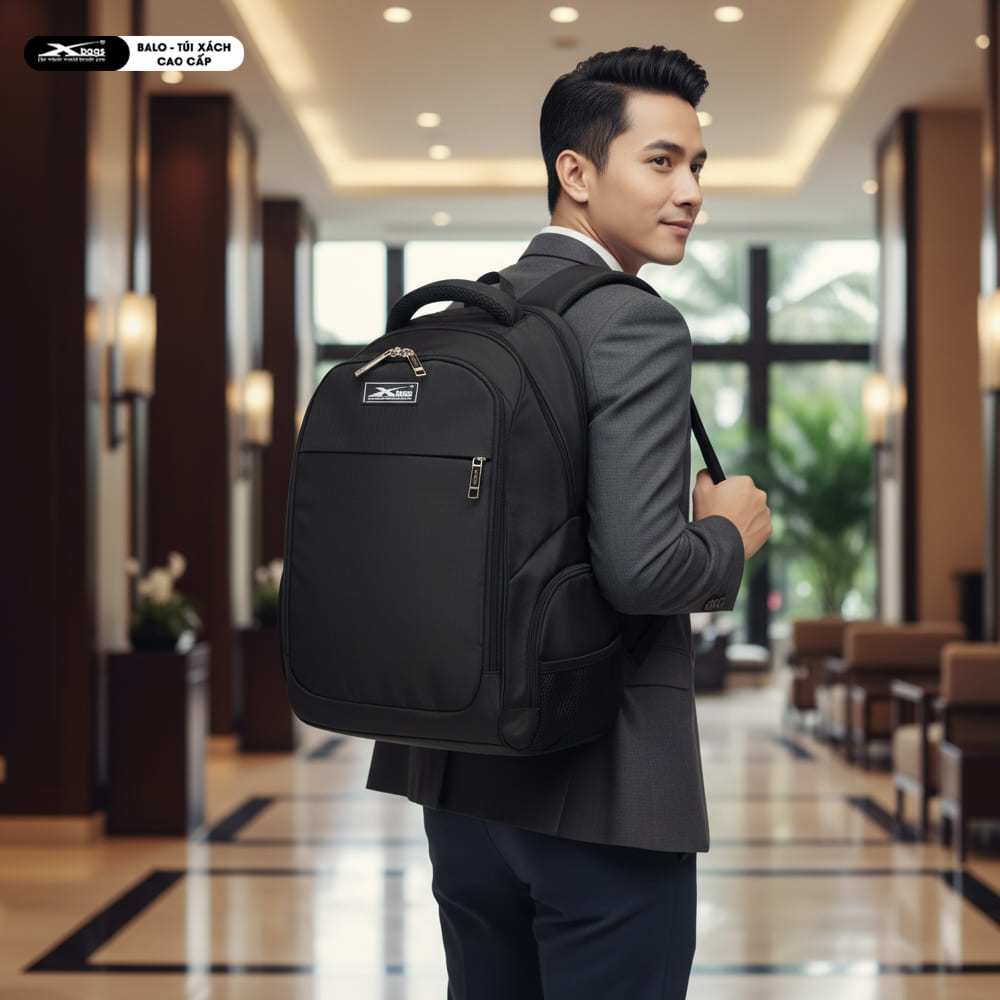 Balo Du Lịch Cỡ Lớn Nhiều Ngăn Xbags XB1002 – Chống Nước, Đựng Laptop 17 Inch, Siêu Nhẹ, Đa Năng!