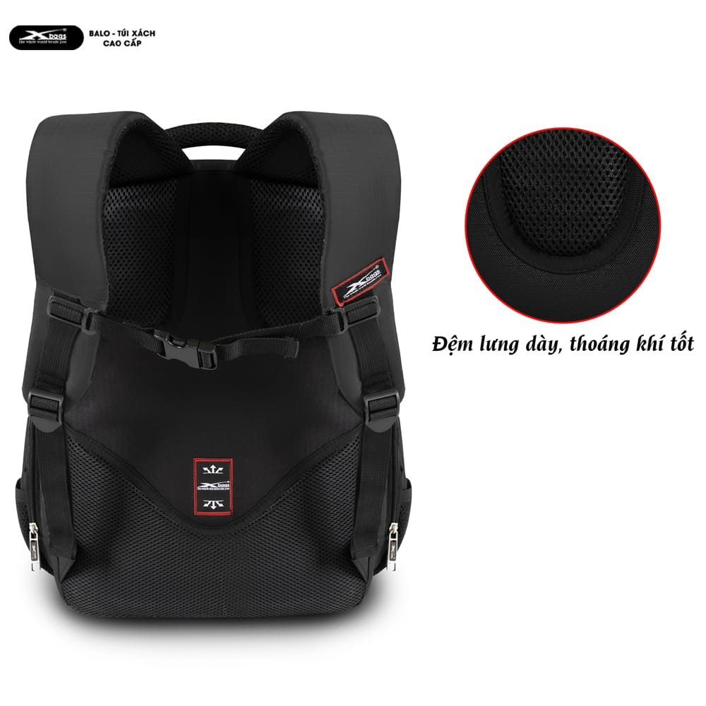 Balo Du Lịch Cỡ Lớn Nhiều Ngăn Xbags XB1002 – Chống Nước, Đựng Laptop 17 Inch, Siêu Nhẹ, Đa Năng!