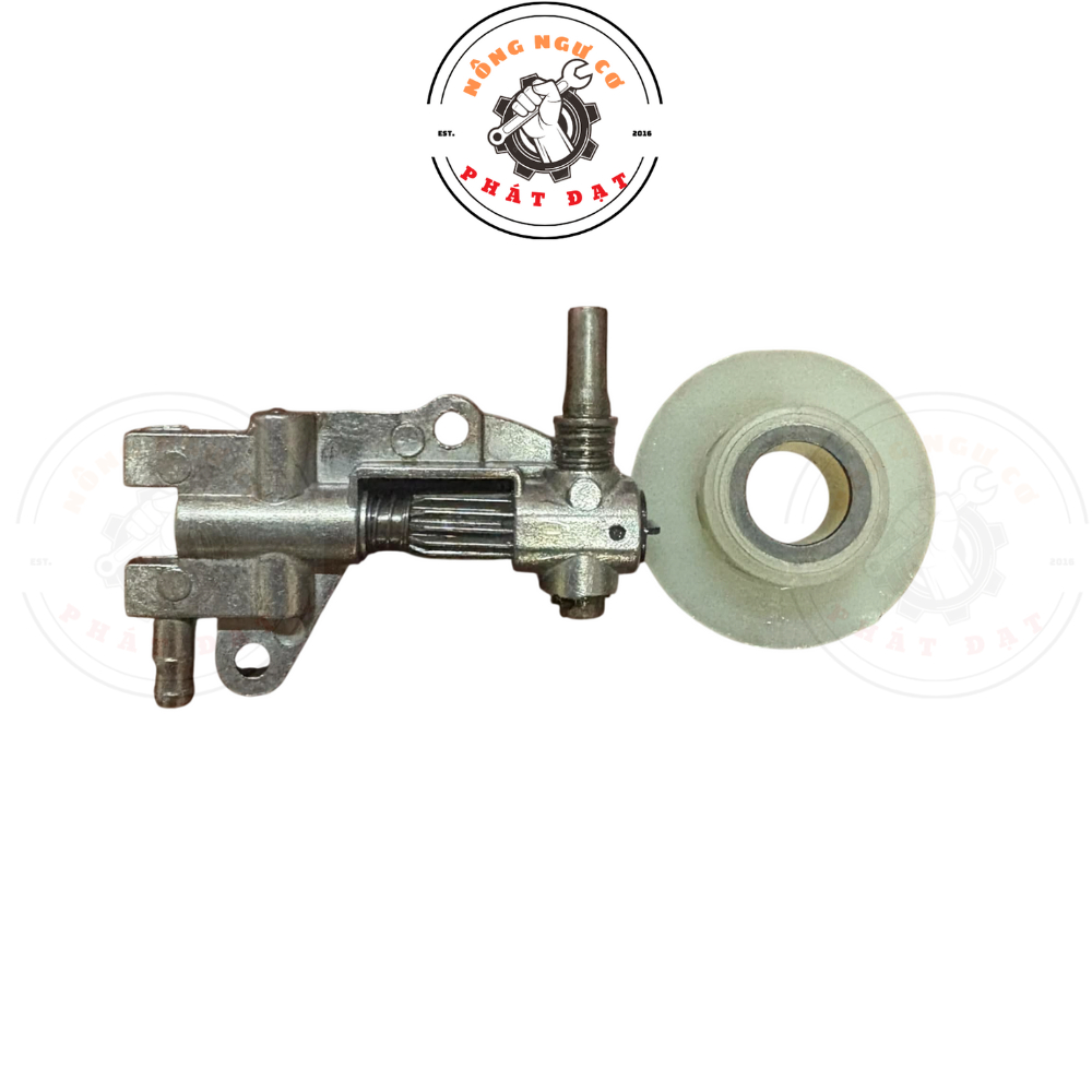 Bộ bơm nhớt máy cưa xích 5200_5800 hàng ĐÀI LOAN chính hãng, bơm mạnh, bền, chạy êm, dễ tháo ráp