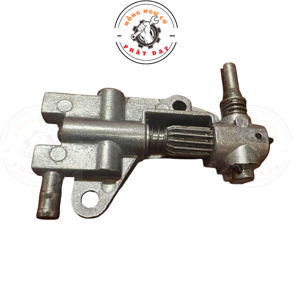 Bộ bơm nhớt máy cưa xích 5200_5800 hàng ĐÀI LOAN chính hãng, bơm mạnh, bền, chạy êm, dễ tháo ráp
