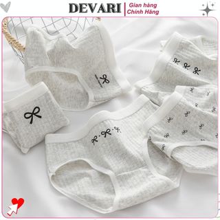 Quần lót nữ cotton kháng khuẩn cao cấp co giãn linh hoạt cạp vừa tôn dáng họa tiết dễ thương L1108