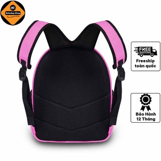 Balo bé gái mầm non đi học đi chơi Xbags Dolphin XB3021 màu hồng dễ thương cao cấp!