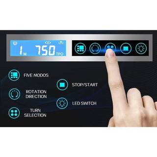 Hộp 8 Xoay + 9 Tĩnh với Màn hình cảm ứng+Điều khiển từ xa Hộp xoay, lắc, tích cót đồng hồ cơ Winder_Watch_Luxury