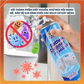 [Phiên Bản Mới] Chai Xịt Bọt Tuyết Vệ Sinh Nhà Cửa, Phòng Tắm Bathroom Cleaner 500ml