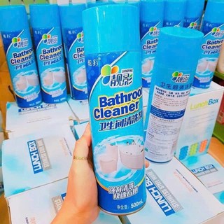 [Phiên Bản Mới] Chai Xịt Bọt Tuyết Vệ Sinh Nhà Cửa, Phòng Tắm Bathroom Cleaner 500ml