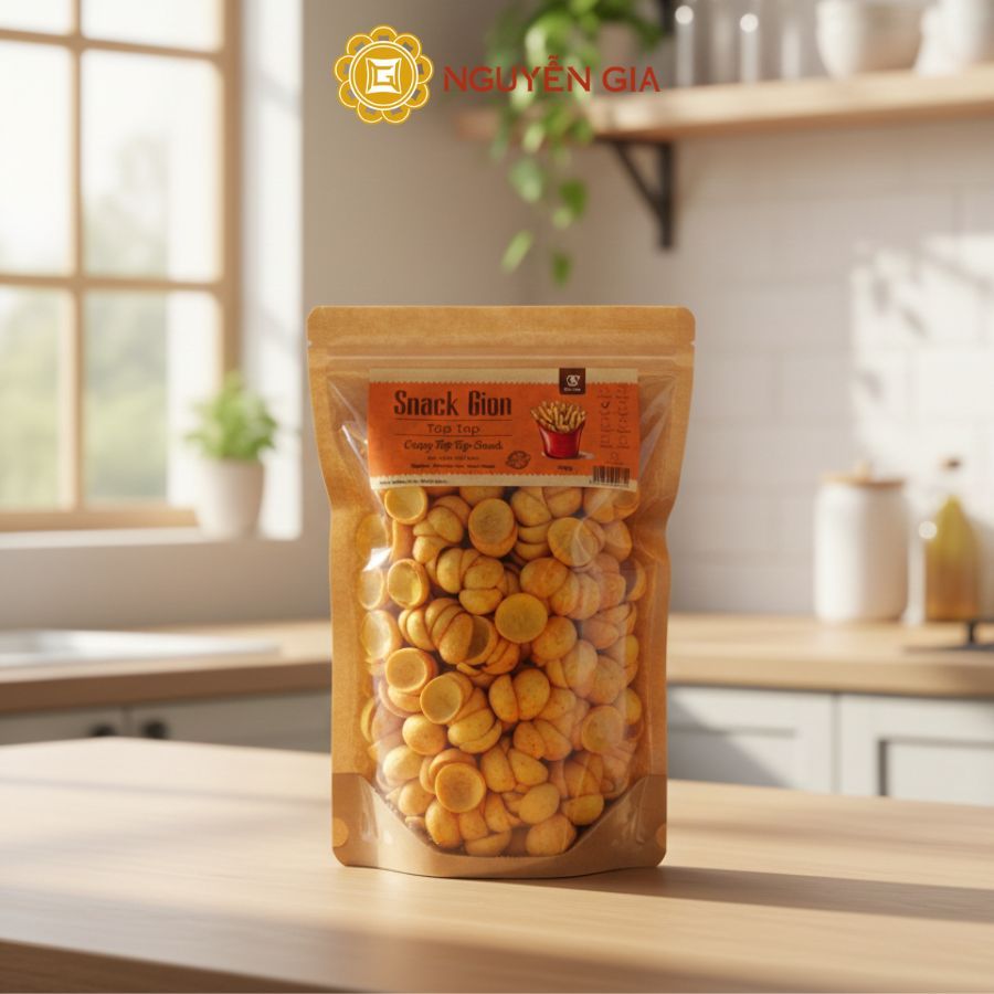Snack Giòn Tóp Tóp Phô Mai Ngô Bigfarm 200g / 300g / 400g