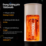3Life Máy Pha Cà Phê Espresso Cầm Tay 20 Bar Có Chức Năng Đun Nước Nóng Dùng Cà Phê Bột & Viên Nén — ảnh 7
