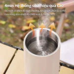 3Life Máy Pha Cà Phê Espresso Cầm Tay 20 Bar Có Chức Năng Đun Nước Nóng Dùng Cà Phê Bột & Viên Nén — ảnh 4
