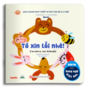 Sách - Bộ Ehon Song Ngữ Việt Anh - Tớ Xin Lỗi Nhé - I'm Sorry, My Friends!