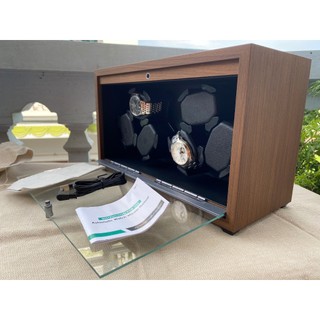 [BH 2 NĂM] Tủ Hộp Đựng Đồng Hồ Cơ 6 Xoay Chính Hãng  Cao Cấp - Hộp Lắc Lên Cót Đồng Hồ