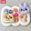 Charm, Sticker 3D hoạt hình dễ thương phụ kiện gắn