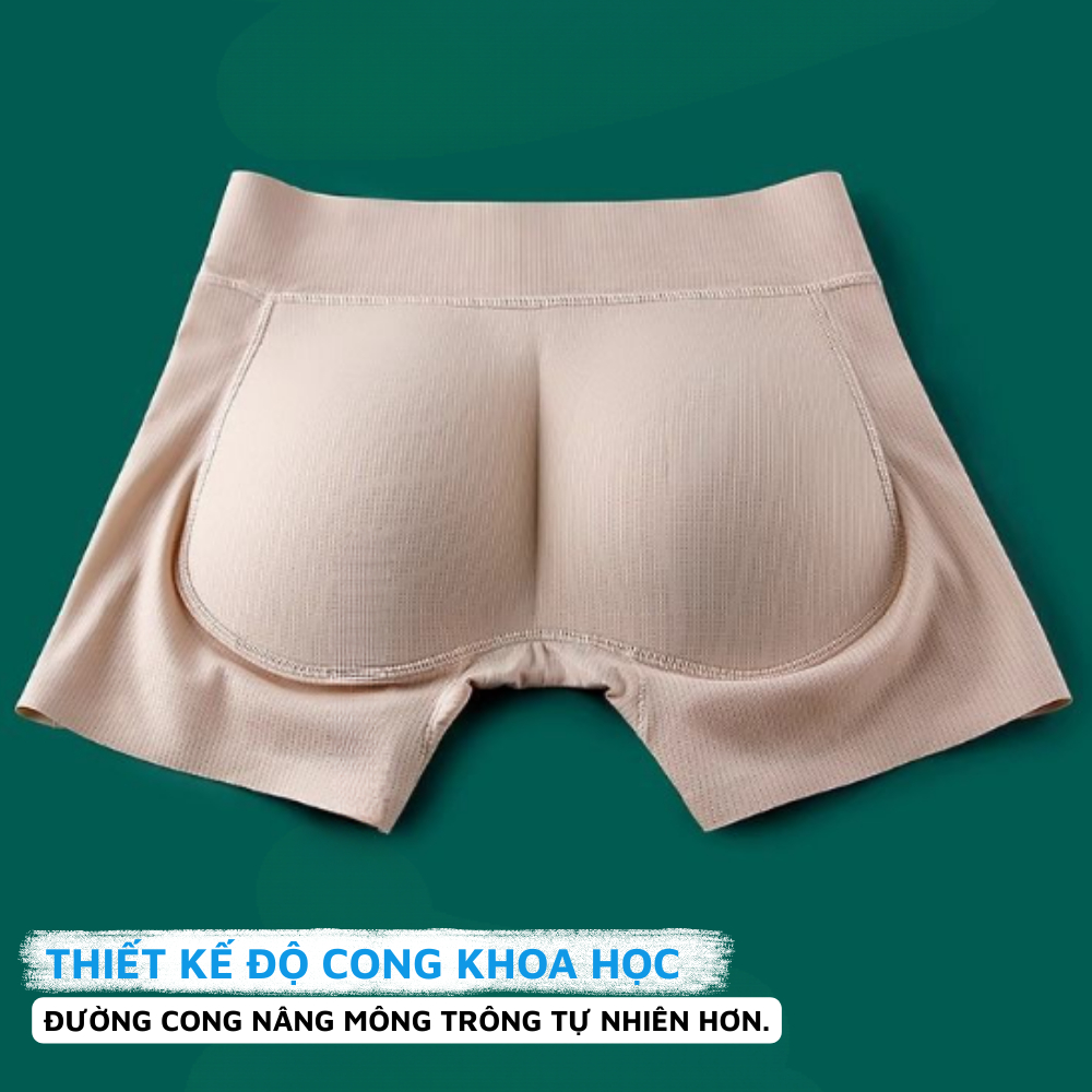 [BST MỚI 2026] Quần Độn Mông Chất Su Mịn Thông Hơi, Quần Nâng Mông Và Hông Tạo Đường Cong Vòng 3 Quyến Rũ ZANABRA N2323