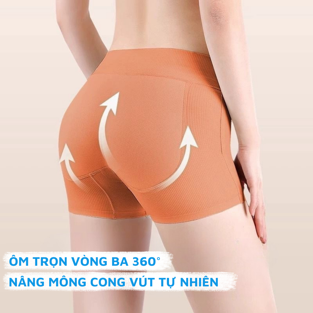 [BST MỚI 2026] Quần Độn Mông Chất Su Mịn Thông Hơi, Quần Nâng Mông Và Hông Tạo Đường Cong Vòng 3 Quyến Rũ ZANABRA N2323